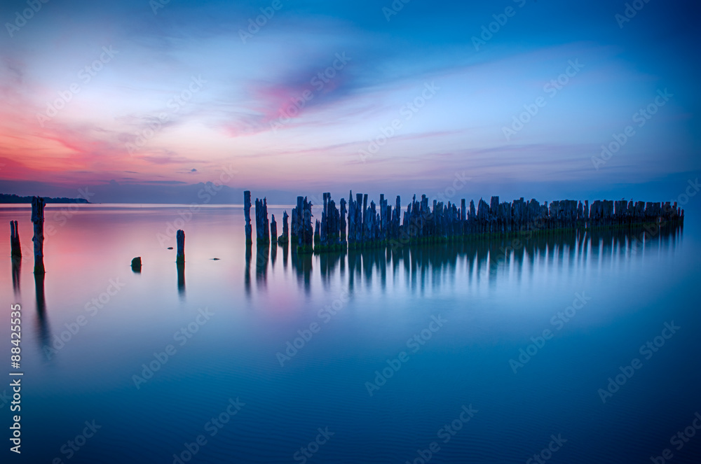 Fototapeta premium Old pier