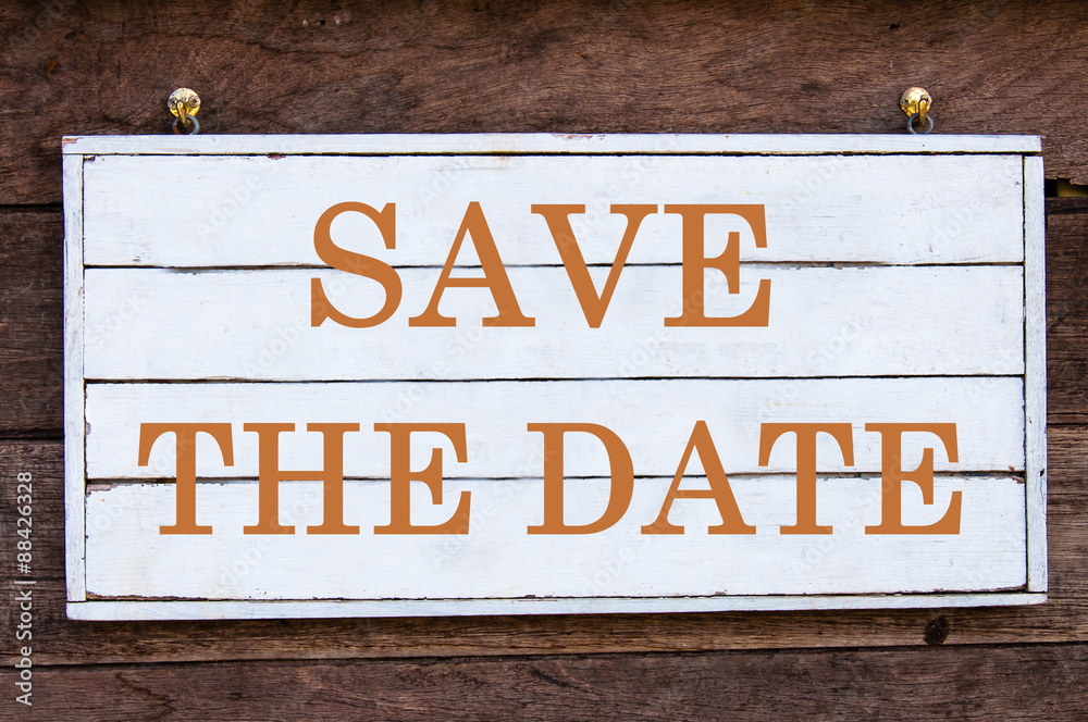 Inspirational message - Save The Date