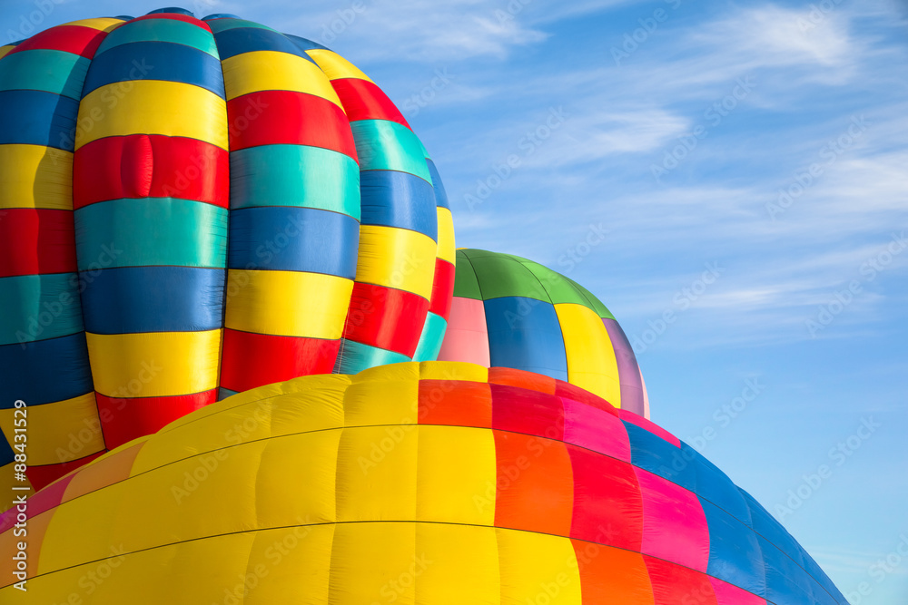 Obraz premium Hot air balloons