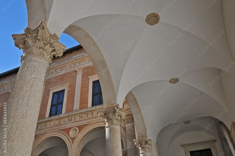Urbino, il Palazzo Ducale - Marche