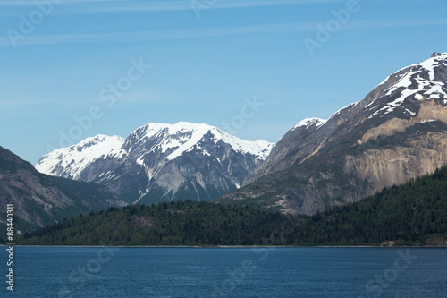 Mountains and Forests in Glacier Bay
