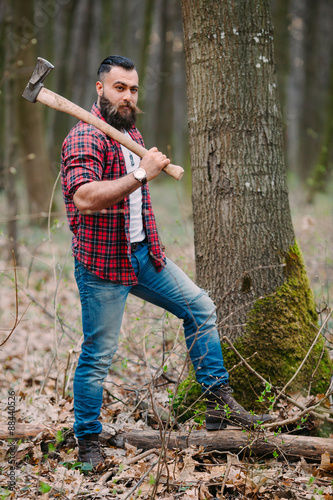 Bearded man