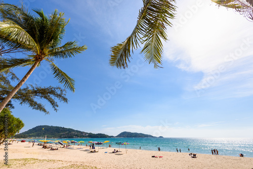 Fototapeta Naklejka Na Ścianę i Meble -  Beautiful landscape Hat Patong Beach