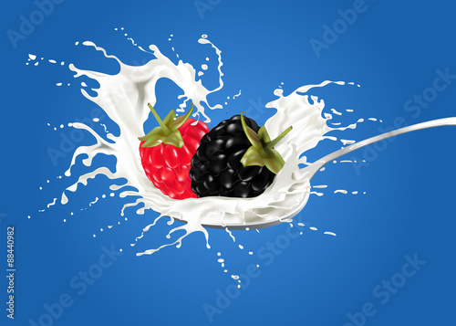 Milk vector