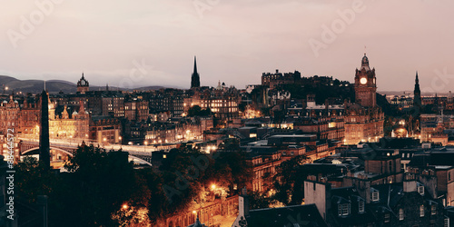 Fototapeta Naklejka Na Ścianę i Meble -  Edinburgh night