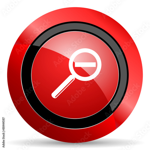 Free Download lens red glossy web icon - GFXLoad