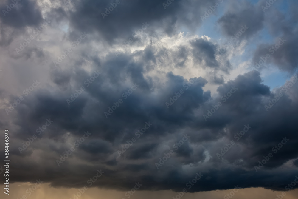 Stormy sky background