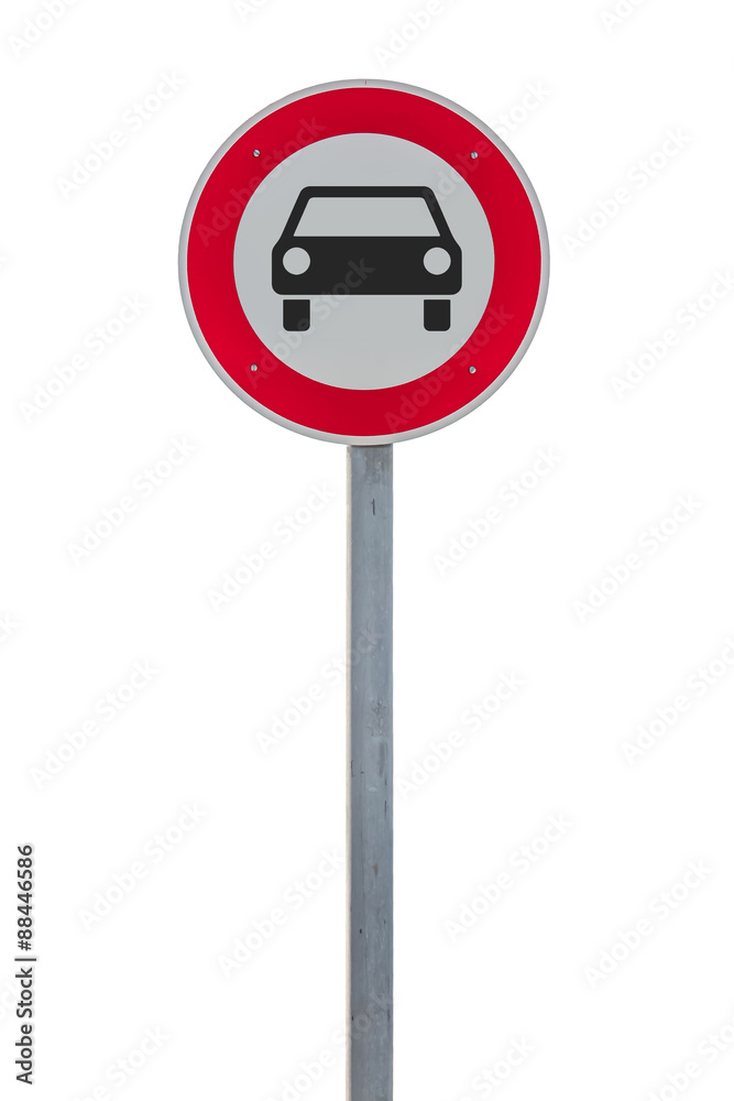 Zeichen 251 Verbot für Kraftwagen und sonstige mehrspurige Kraftfahrzeuge Zeichen 251 Verbot für Kraftwagen und sonstige mehrspurige Kraftfahrzeuge
