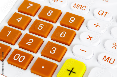 Calculator Keyboard. photo