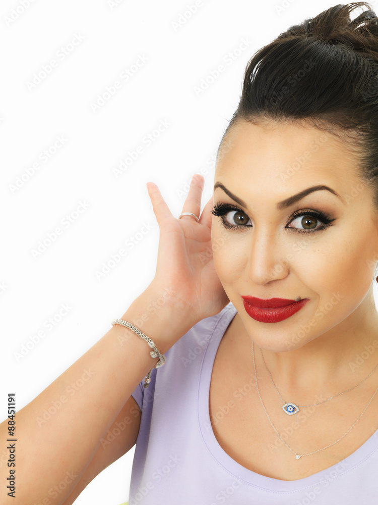 Portrait Of A Beautiful Young Hispanic Woman Portrait Of A Beautiful Young Hispanic Woman