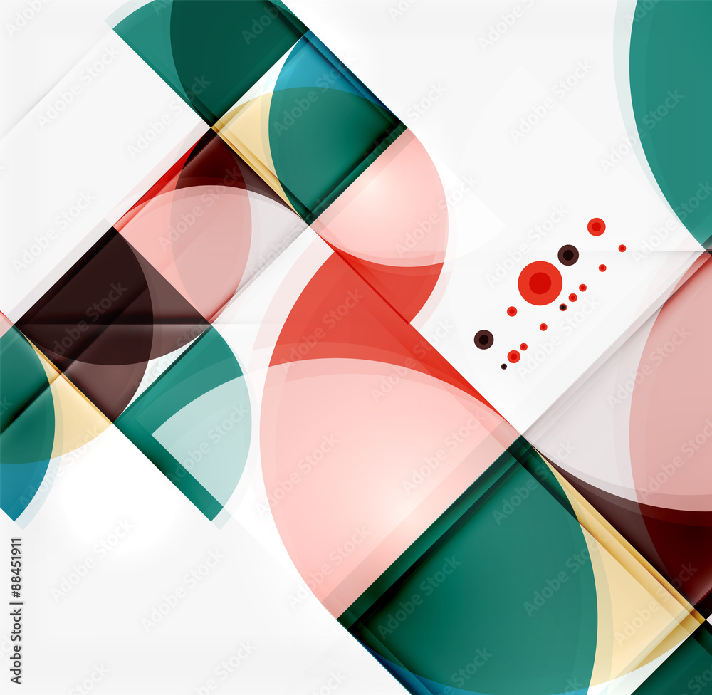 Semicircle triangle pattern Semicircle triangle pattern