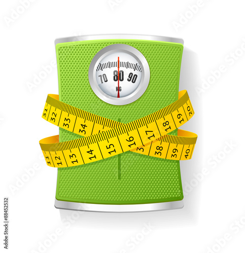  Weights and tape measure