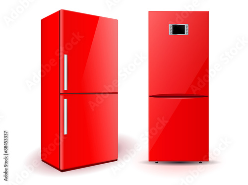 Red Refrigerator