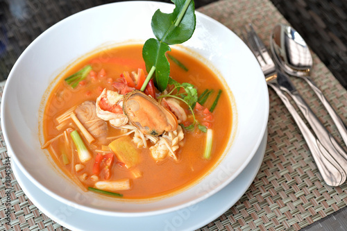 Tom yum soup