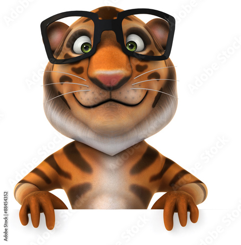 Fototapeta Naklejka Na Ścianę i Meble -  Fun tiger