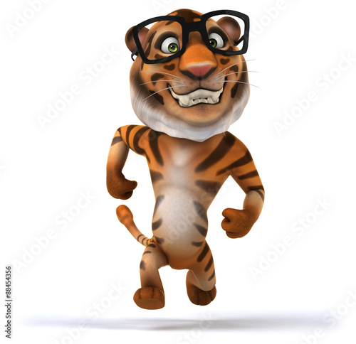 Fototapeta Naklejka Na Ścianę i Meble -  Fun tiger