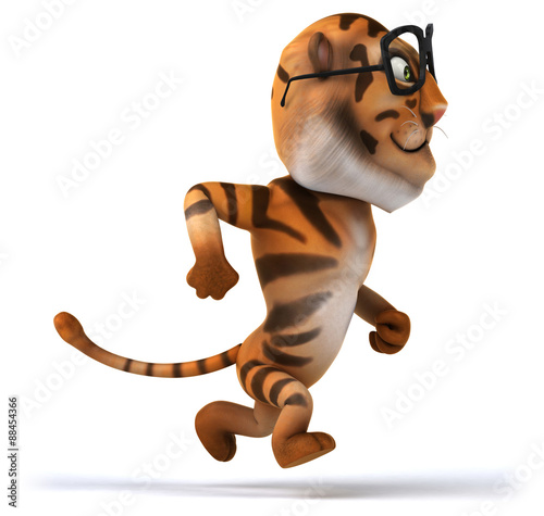 Fototapeta Naklejka Na Ścianę i Meble -  Fun tiger