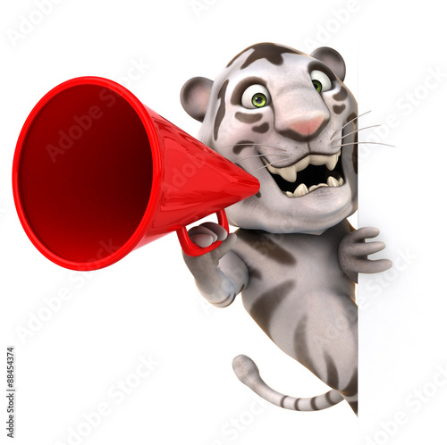 Fototapeta Naklejka Na Ścianę i Meble -  Fun tiger