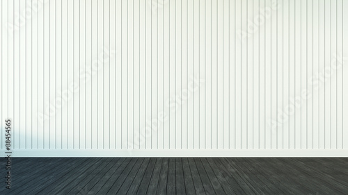 White Simple Wall   3D render image