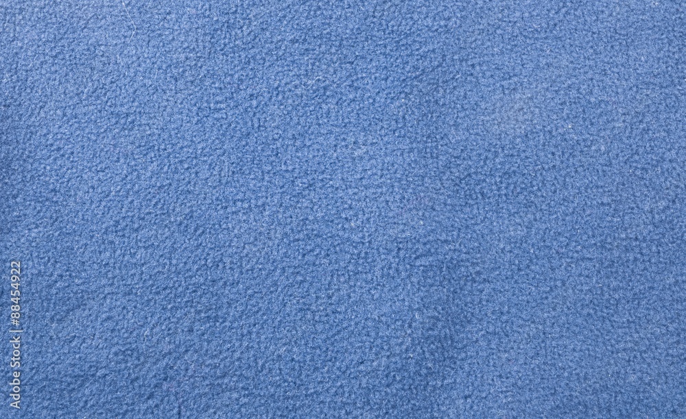 Blue Woolen Fabric Texture in Horizontal Background Blue Woolen Fabric Texture in Horizontal Background