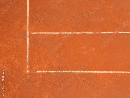 Tennis clay court