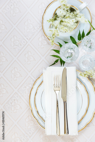 Beautiful table setting