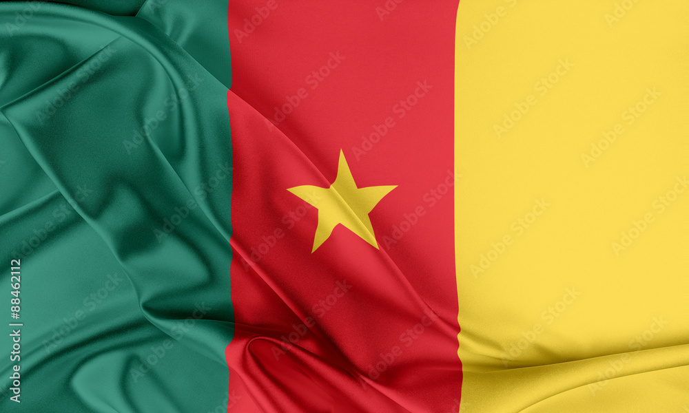 Cameroon Flag. Cameroon Flag.
