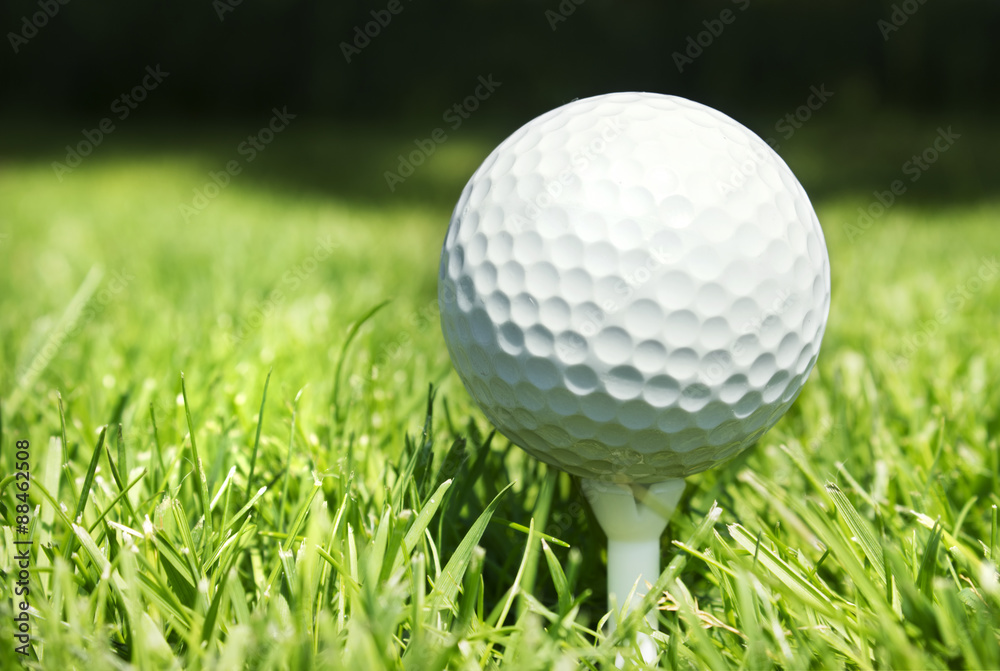 Golf ball on tee
Golf ball on tee