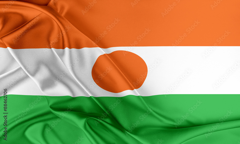 Niger Flag. 