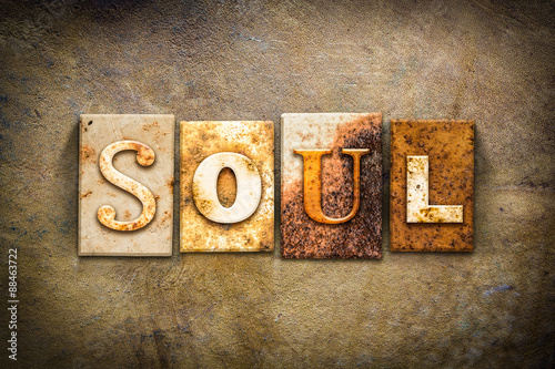 Fotografie Soul Concept Letterpress Leather Theme