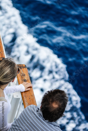 view from ship - sea
