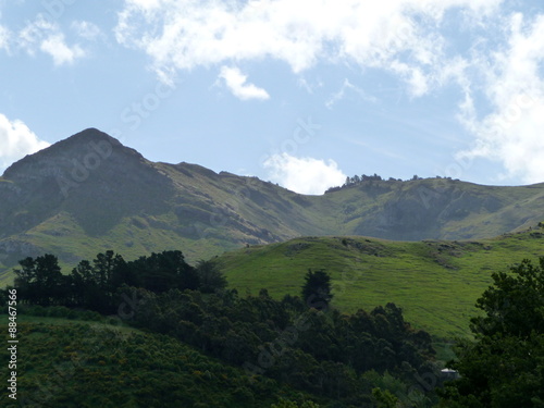 Landschaft  Natur und Wildnis auf der S  dinsel Neuseelands