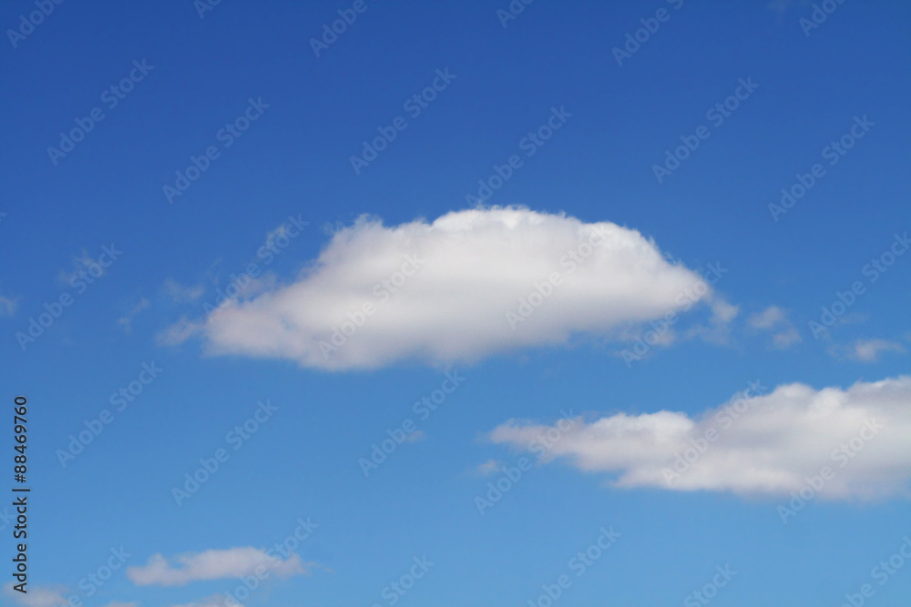 Blue sky with clouds. Skies without birds. Great blue background. Blue sky with clouds. Skies without birds. Great blue background.