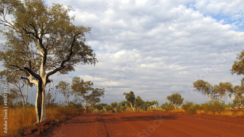 outback road  australia