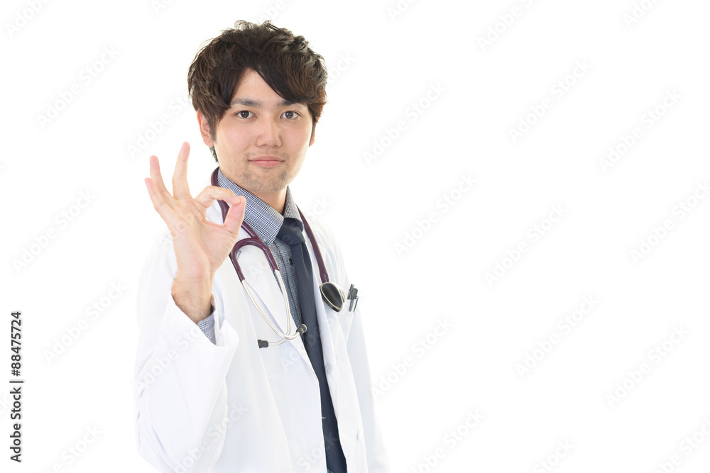 笑顔の医師 笑顔の医師