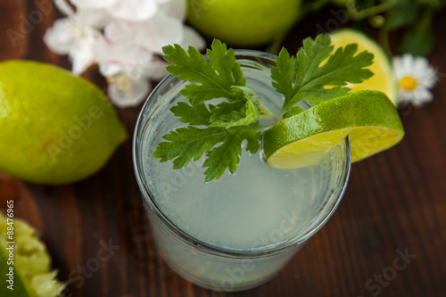 Lime on the desk