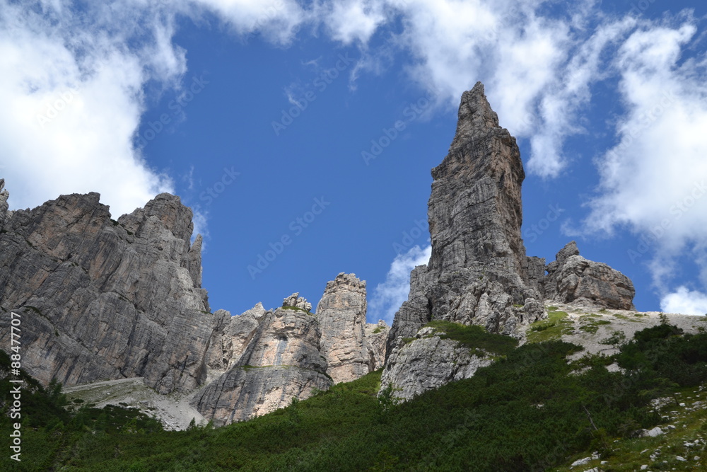 Dolomiti Friulane - Campanile di val Montanaia Dolomiti Friulane - Campanile di val Montanaia