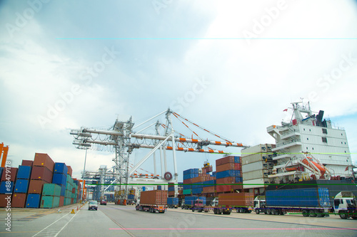 Port container terminal for transporatation your product