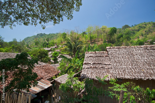 Karen refugees camp at Tak by UNHCR Thailand support