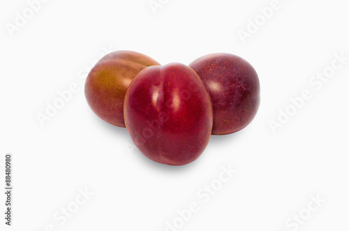 Three plums
