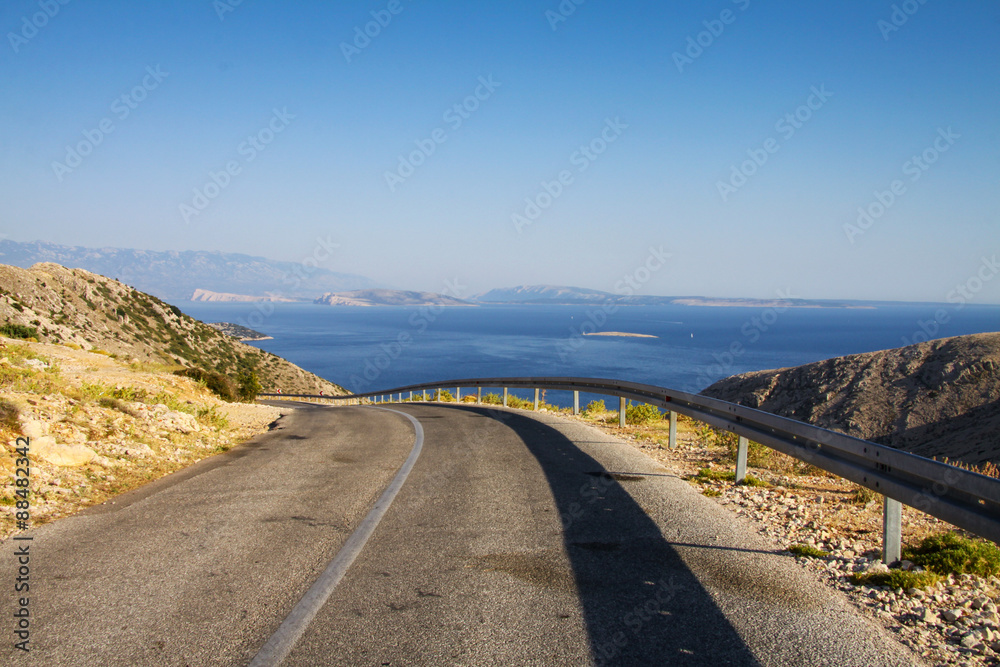 Fototapeta premium Island of Krk. Croatia, Europe