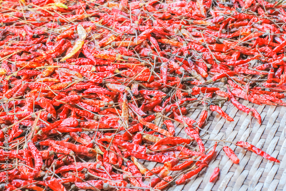 Fototapeta premium dried chilies