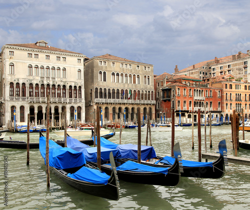  Gondola on the Grand Canal Venice, Italy