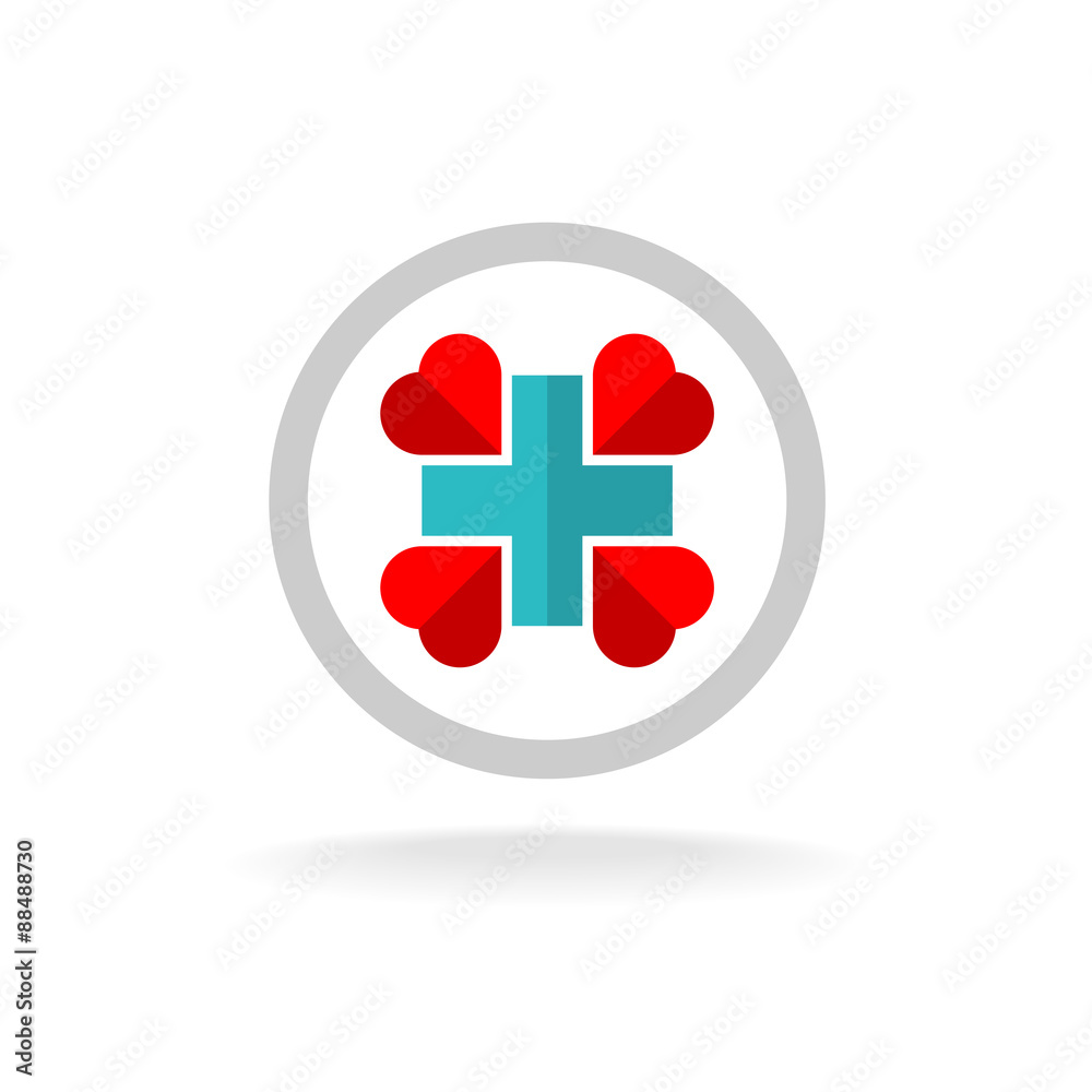 Fototapeta premium Medical cross logo