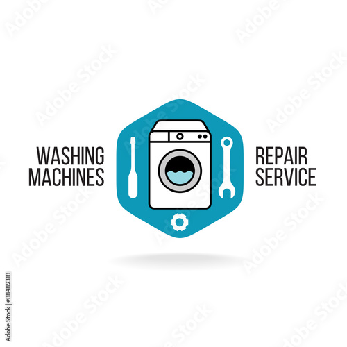 Washing machine logo