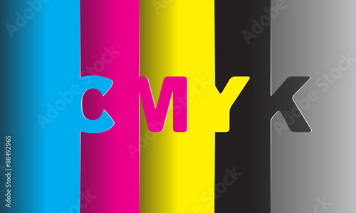 CMYK Druckfarben