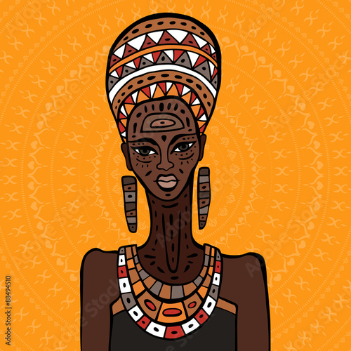 African woman Portrait