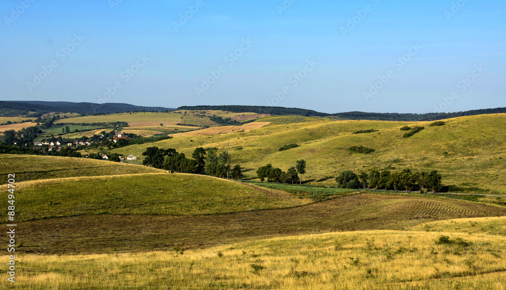 Rural scene in Hungary