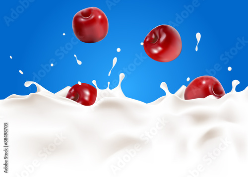 Milk vector 