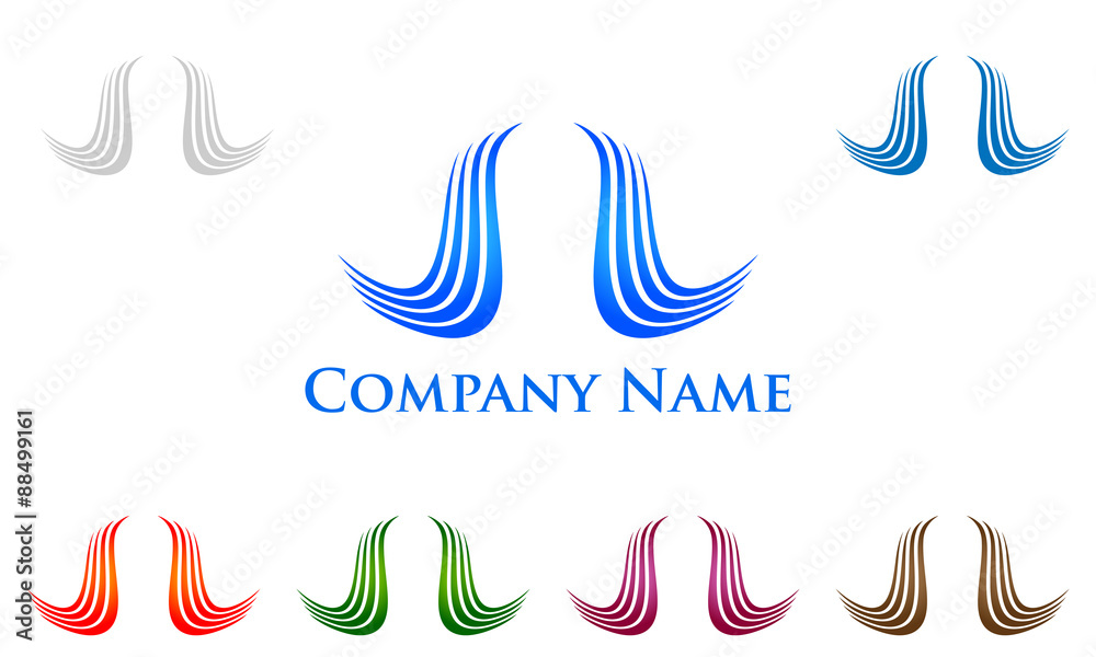 Obraz premium hair logo